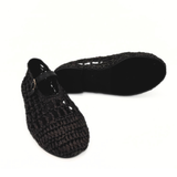 Elaina Raffia Mary Janes