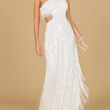 Wendy Fringe Bridal Dress