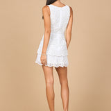 Tiered Beaded Dress