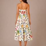 The Pomeline Polka & Petal Midi