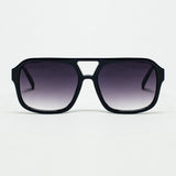 70´s Aviator Sunglasses In Black