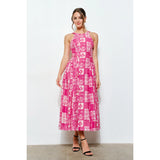 Pink Sands Midi Dress