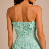 Celeste Bloom Lace Midi Dress