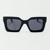 90's Squared Sunglasses in black