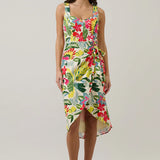 Valentina Wrap Midi Dress