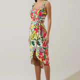 Valentina Wrap Midi Dress