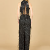 Carrie Fringe Beaded Dress  - OUTLET