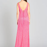 Regan Fringe Sequin Dress