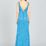 Regan Fringe Sequin Dress