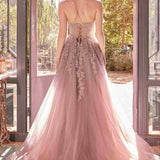 Andrea & Leo A1416 Dress A-Line Lace & Tulle Gown