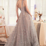 Andrea & Leo A1458 Dress Under The Sea Embroidery A-Line Gown