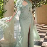 Andrea & Leo A1494 Strapless Sweetheart Fitted Formal Gown
