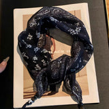 Bohemian Floral Multi-Functional Silk Scarf