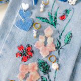 Michelle Statement Earrings - Pink Sugar
