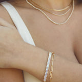 Links and Shine Bracelet Set of 2