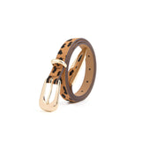 Cheetah Liquid Metal Western Belt