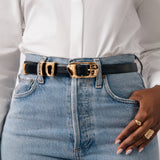 Molten Metal Belt in Black