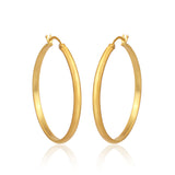Matte Hoop Earrings