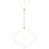 Turquoise Solstice Body Chain