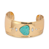 Turquoise Solstice Thick Cuff