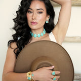 Turquoise Solstice Thick Cuff