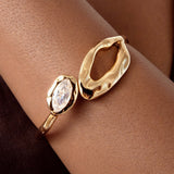 Molten Marquise Cuff