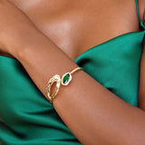 Molten Marquise Cuff