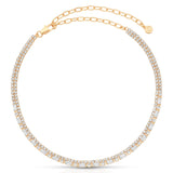 Dainty Crystal Strands Choker