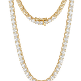 Cynthia 2MM Tennis Necklace