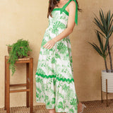 FOREVER MINE WOVEN MIDI DRESS