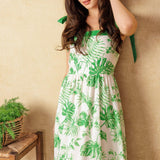 FOREVER MINE WOVEN MIDI DRESS