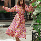 LIFETIME CELEBRATIONS WOVEN SHIRT DRESS