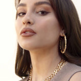 Geometry Hoop Earrings