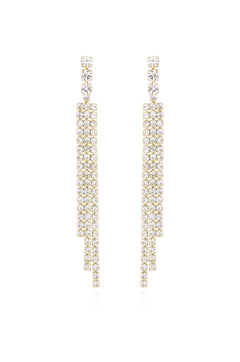 The Moment Crystal Dangle Earrings