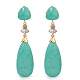 Turquoise Solstice Drop Earrings