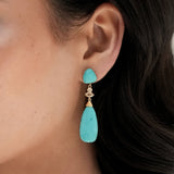 Turquoise Solstice Drop Earrings