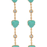 Turquoise Solstice Dangle Earrings