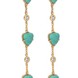 Turquoise Solstice Dangle Earrings