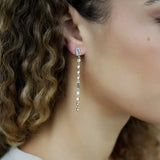 Crystal Linear Earrings
