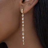 Crystal Linear Earrings