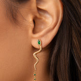 Serpentina Snake Earrings
