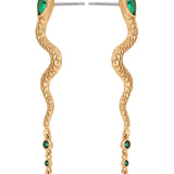 Serpentina Snake Earrings