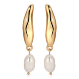 Liquid Luxe Pearl Earrings