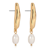 Liquid Luxe Pearl Earrings