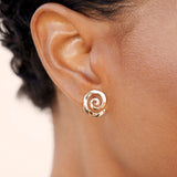 Aura Swirl Studs