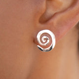 Aura Swirl Studs