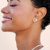 Aura Swirl Studs