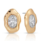 Molten Glow Crystal Studs