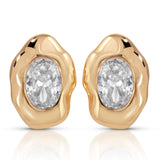 Molten Glow Crystal Studs