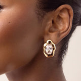 Molten Glow Crystal Studs